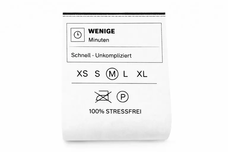 Wenige Minuten – Schnell, Unkompliziert